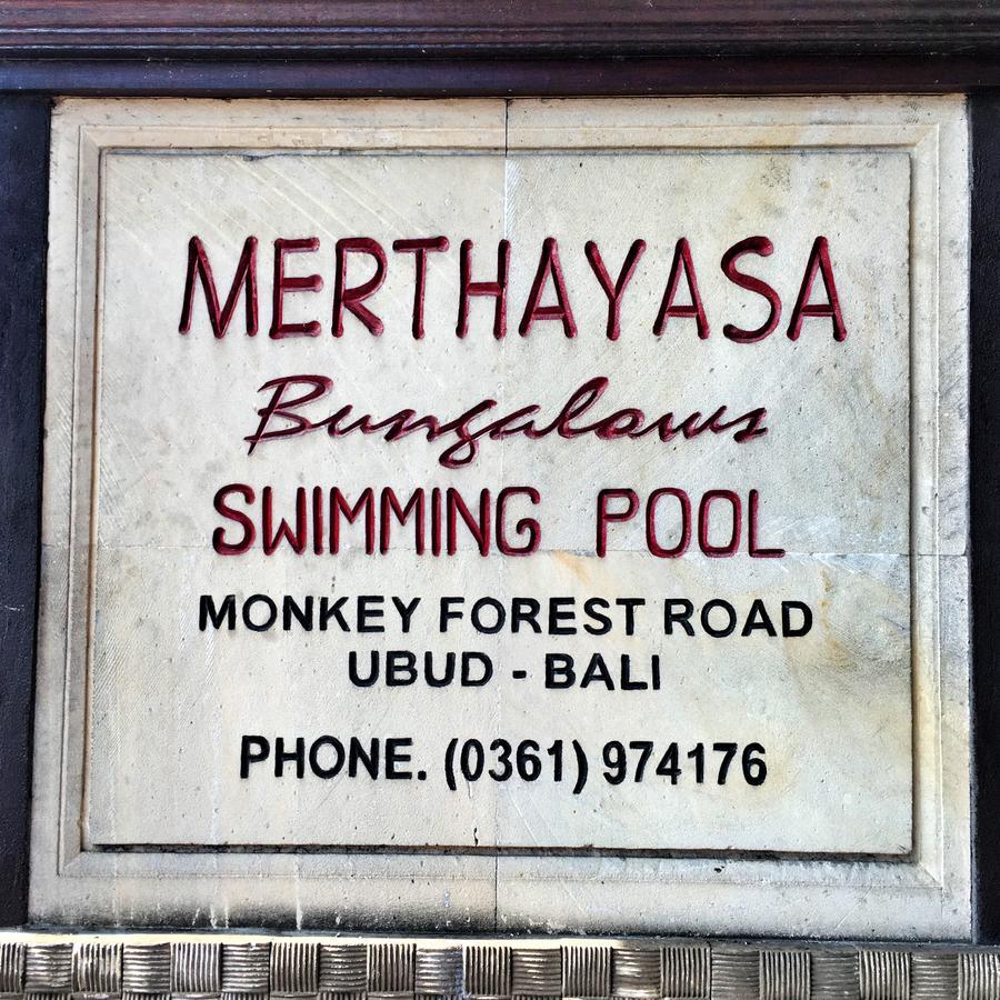 Merthayasa Bungalows Ubud Dış mekan fotoğraf